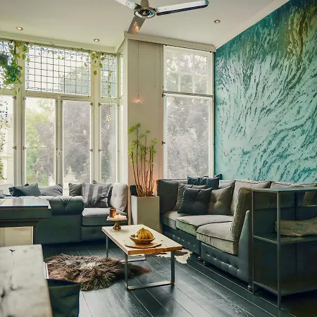 Appartement Lovely, 1898 Jugendstil Design Apartment, Old Centre, Fully Renovated With Parkview Near Amsterdam&zandvoort, Bloemendaal