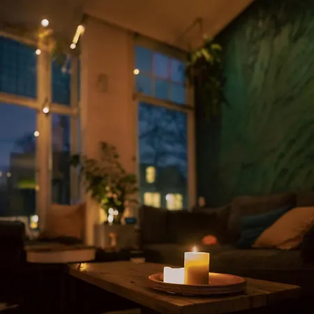 Appartement Lovely, 1898 Jugendstil Design Apartment, Old Centre, Fully Renovated With Parkview Near Amsterdam&zandvoort, Bloemendaal Haarlem